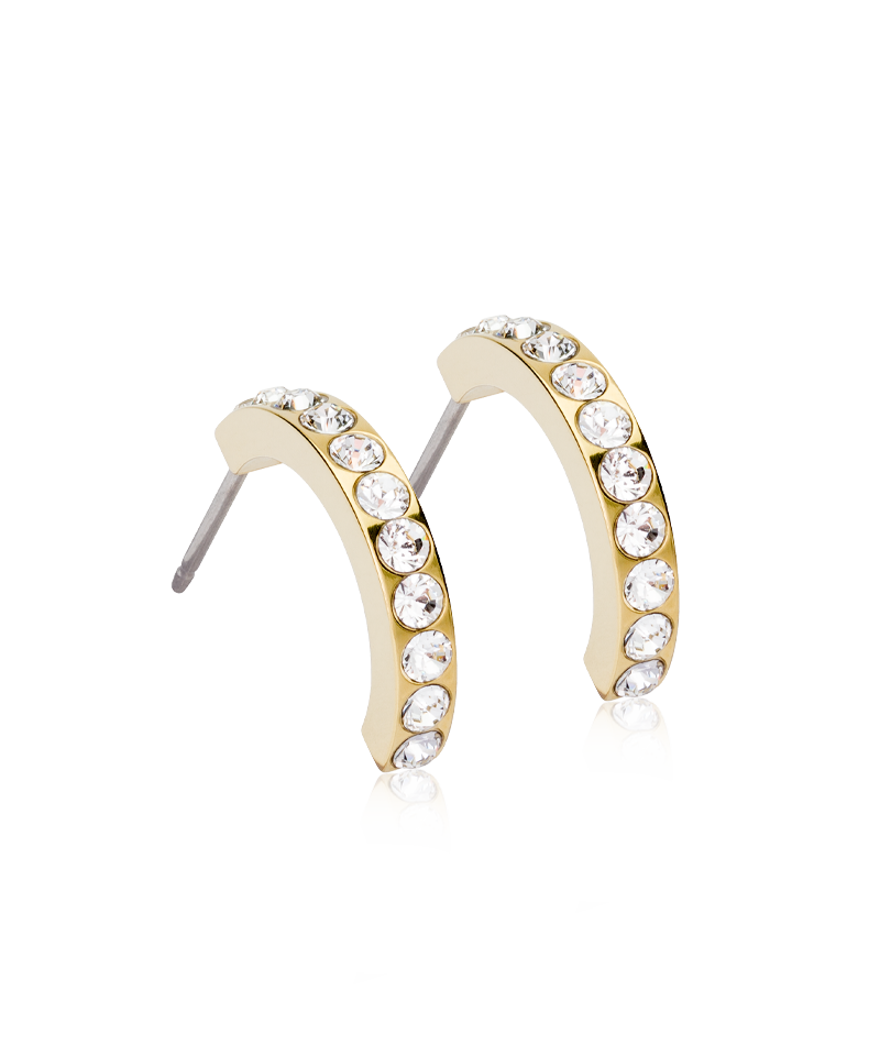 orhangen_titan_blomdahl_7330981530924_15-13147-01 - Minđuše Grand Brilliance Curved Kristalna 15 mm