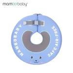 Mambobaby šlauf za vrat za bebe - siguran i udoban obruč za plivanje beba plavi