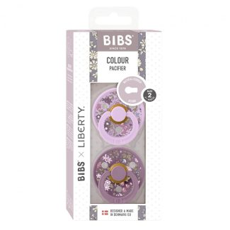 BIBS x Liberty cucle od prirodnog kaučuka u pakovanju od 2 komada, Violet Sky Mix cvetni dizajn