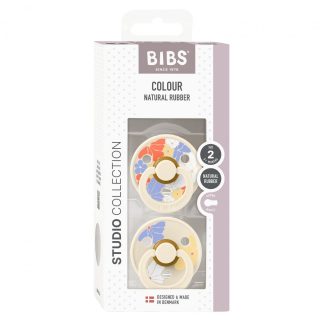 BIBS x Liberty cucle od prirodnog kaučuka u pakovanju od 2 komada, Morning Bloom Ivory Mix cvetni dezen