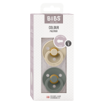 BIBS Colour cucle od prirodnog kaučuka u pakovanju od 2 komada, boje Vanilla i Pine