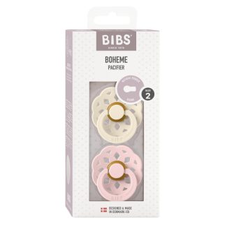 Cucle za bebe BIBS Boheme Ivory & Blossom veličina2 (6-18M)
