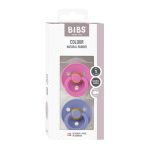 BIBS Colour cucle od prirodnog kaučuka u pakovanju od 2 komada, boje Bubblegum i Peri